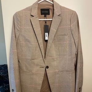 Banana Republic - Beige/Plaid Blazer (2R)
